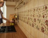 Керамическая плитка для кухни на фартук — современные решения