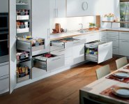 Фурнитура для кухонных шкафов — распоряжаемся пространством правильно