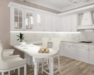 Светлая кухня ─ сочетание уюта, чистоты и функциональности